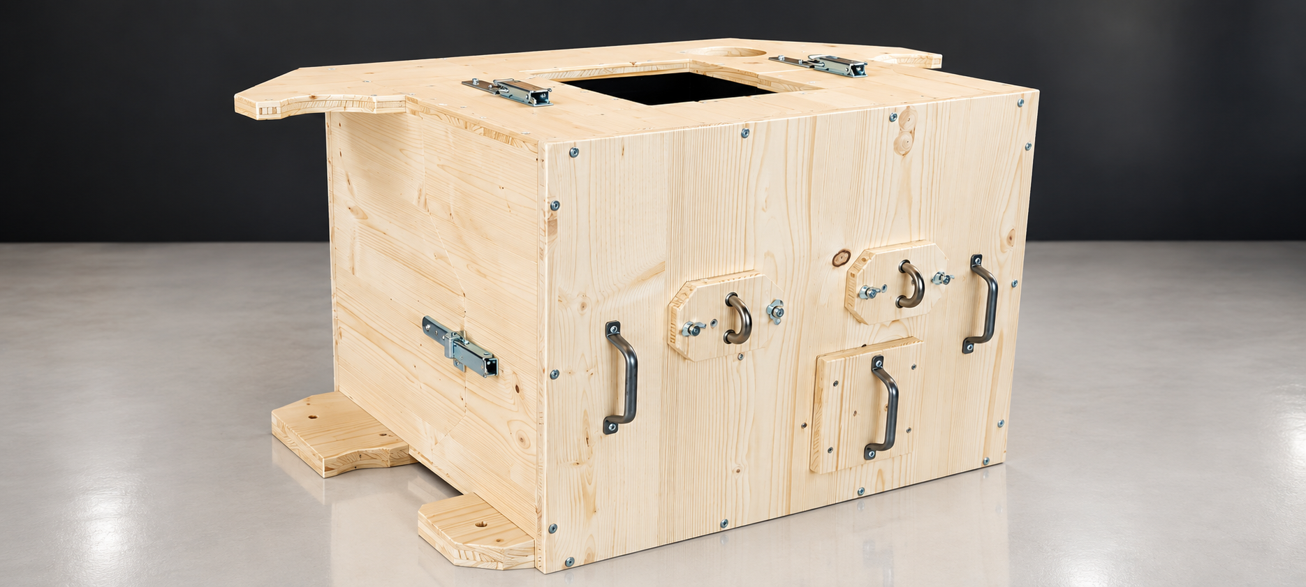 Protection et transport : solutions bois sur mesure par Menuiserie Chalaye
